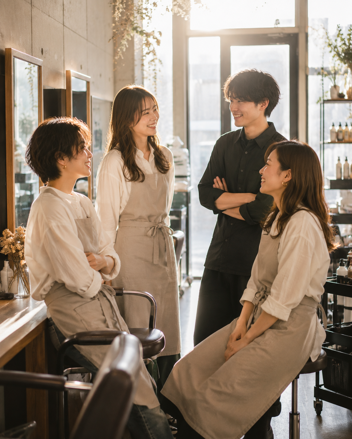 CAREERのスタッフたち