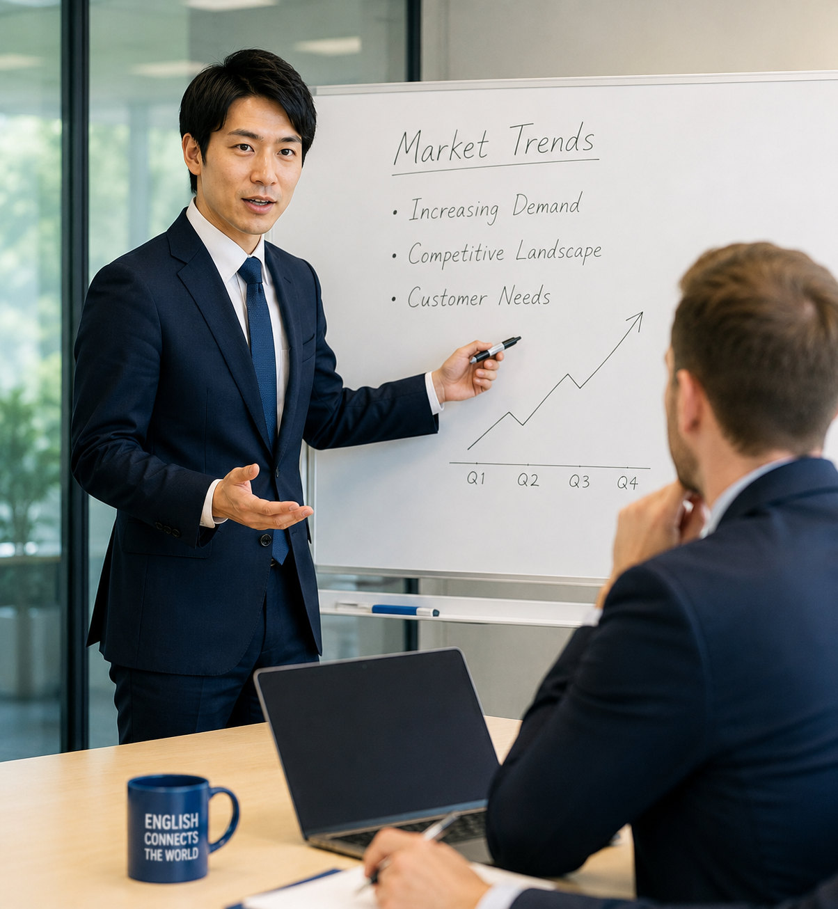 ビジネス英会話コースの様子