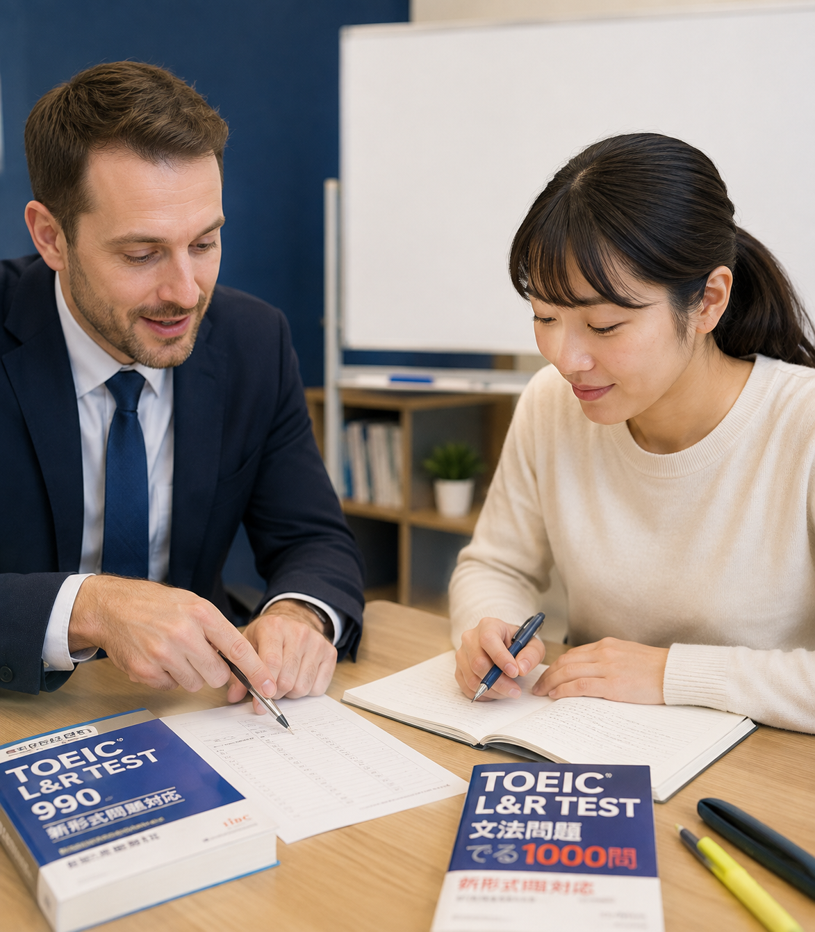 TOEIC対策コースの様子